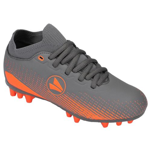 Jako Fußballschuh Lightning Sock AG Junior - steingrau/neonorange (Grösse: 29) von Jako