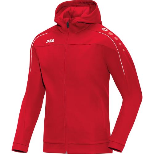 Jako Kapuzenjacke Classico - rot (Grösse: 4XL) von Jako