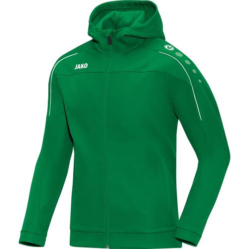 Jako Kapuzenjacke Classico - sportgrün (Grösse: 4XL) von Jako