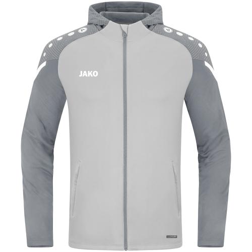 Jako Kapuzenjacke Performance - soft grey/steingrau (Grösse: 34) von Jako