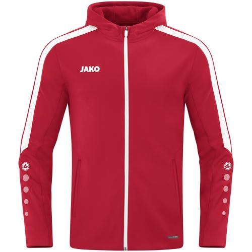 Jako Kapuzenjacke Power - rot (Grösse: 38) von Jako