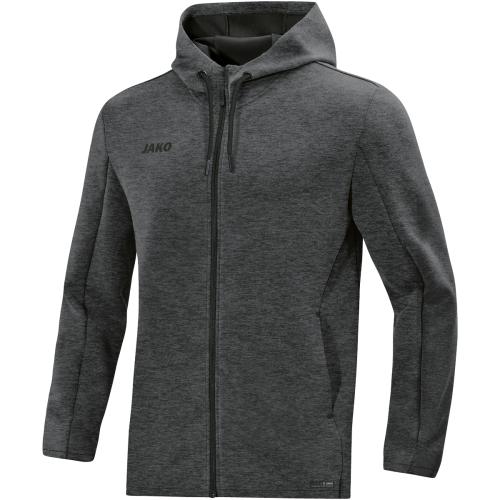 Jako Kapuzenjacke Premium Basics - anthrazit meliert (Grösse: M) von Jako