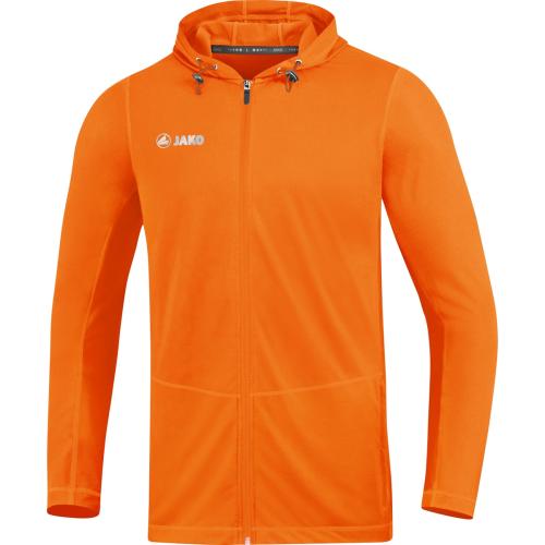 Jako Kapuzenjacke Run 2.0 - neonorange (Grösse: 34) von Jako