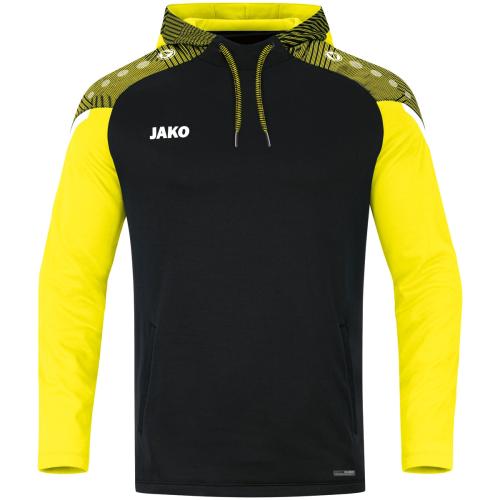 Jako Kapuzensweat Performance - schwarz/soft yellow (Grösse: XXL) von Jako