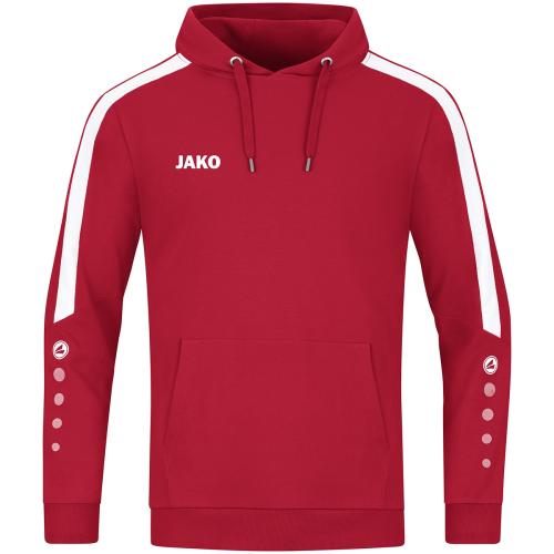 Jako Kapuzensweat Power - rot (Grösse: 38) von Jako