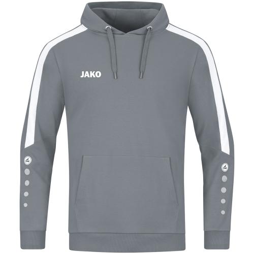 Jako Kapuzensweat Power - steingrau (Grösse: 40) von Jako