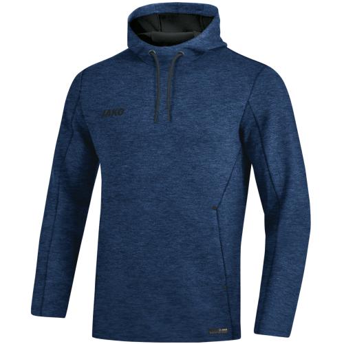 Jako Kapuzensweat Premium Basics - marine meliert (Grösse: 40) von Jako