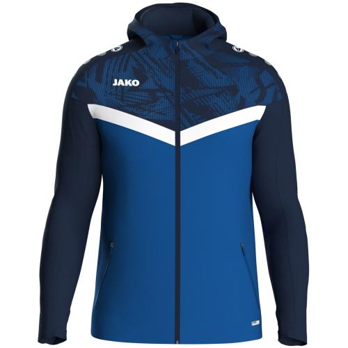 Jako Kinder Kapuzenjacke Iconic - royal/marine (Grösse: 152) von Jako