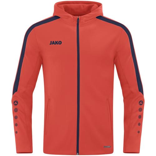 Jako Kinder Kapuzenjacke Power - flame/marine (Grösse: 164) von Jako