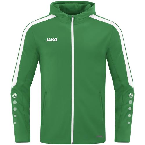 Jako Kinder Kapuzenjacke Power - sportgrün (Grösse: 140) von Jako