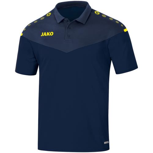 Jako Kinder Polo Champ 2.0 - marine/darkblue/neongelb (Grösse: 140) von Jako