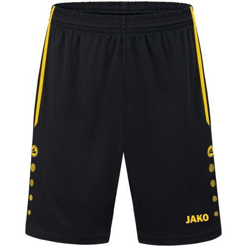 Jako Kinder Sporthose Allround - schwarz/citro (Grösse: 128) von Jako