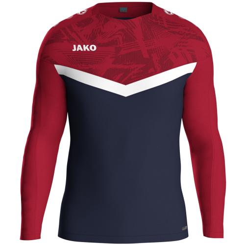 Jako Kinder Sweat Iconic - marine/chili rot (Grösse: 140) von Jako