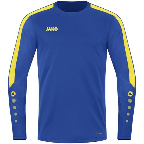 Jako Kinder Sweat Power - royal/citro (Grösse: 140) von Jako