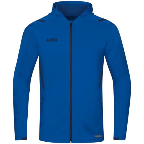 Jako Kinder Trainingsjacke Challenge mit Kapuze - royal/marine (Grösse: 140) von Jako