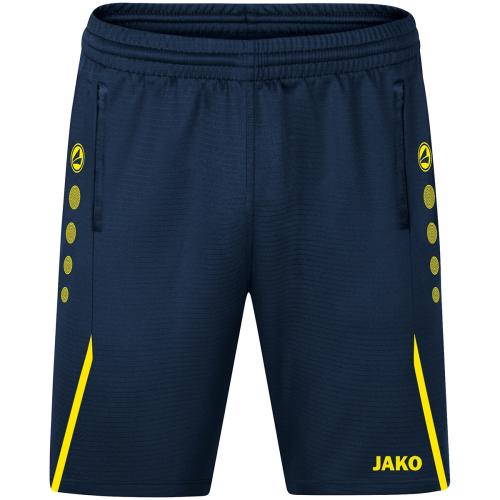 Jako Kinder Trainingsshort Challenge - marine/neongelb (Grösse: 128) von Jako