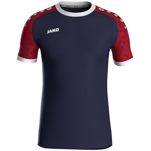 Jako Kinder Trikot Iconic KA - navy/chili red (Grösse: 152) von Jako