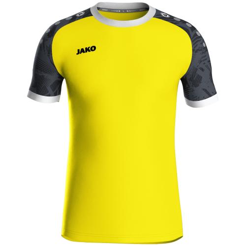 Jako Kinder Trikot Iconic KA - soft yellow/schwarz (Grösse: 116) von Jako