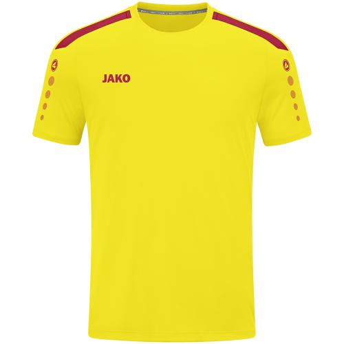 Jako Kinder Trikot Power KA - citro/rot (Grösse: 140) von Jako