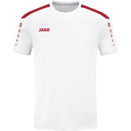 Jako Kinder Trikot Power KA - weiß/rot (Grösse: 116) von Jako