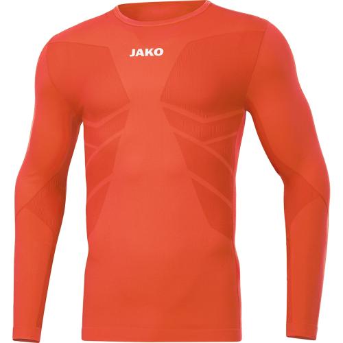 Jako Longsleeve Comfort 2.0 - flame (Grösse: L) von Jako