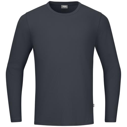 Jako Longsleeve Organic - anthrazit (Grösse: 3XL) von Jako