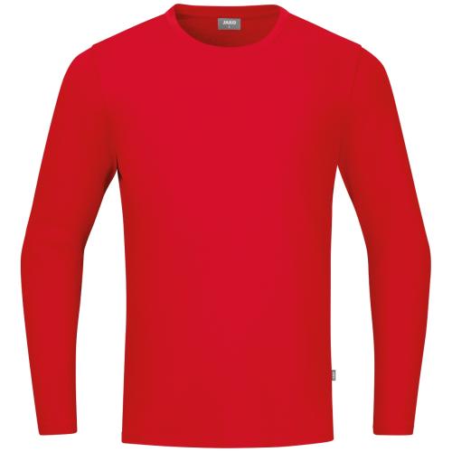 Jako Longsleeve Organic - rot (Grösse: 3XL) von Jako