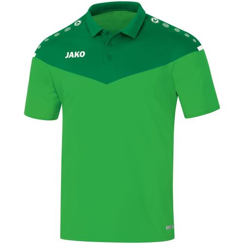 Jako Polo Champ 2.0 - soft green/sportgrün (Grösse: 38) von Jako