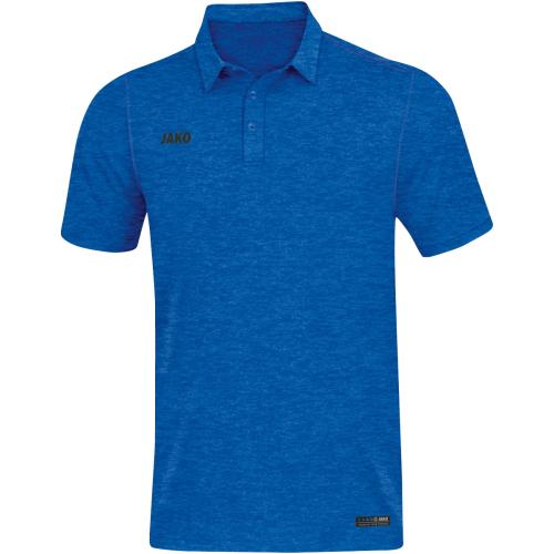 Jako Polo Premium Basics - royal meliert (Grösse: 34) von Jako