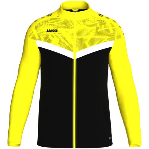 Jako Polyesterjacke Iconic - schwarz/soft yellow (Grösse: 3XL) von Jako