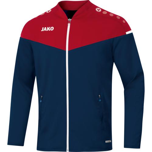 Jako Präsentationsjacke Champ 2.0 - marine/chili rot (Grösse: 44) von Jako