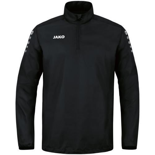 Jako Rainzip Regenjacke Team - schwarz (Grösse: 3XL) von Jako