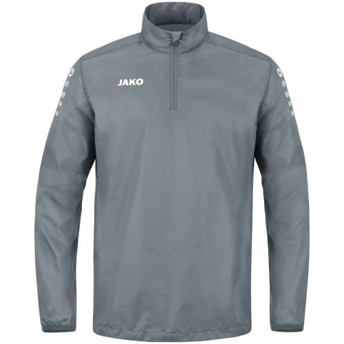 Jako Rainzip Regenjacke Team - steingrau (Grösse: 3XL) von Jako