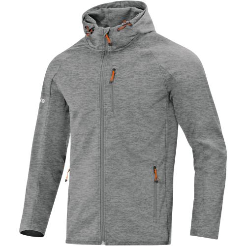 Jako Softshelljacke Light - grau meliert (Grösse: 34) von Jako