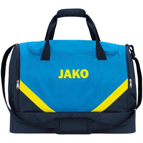 Jako Sporttasche Iconic - blau/marine/neongelb (Grösse: L Senior (ca. 85 Liter)) von Jako