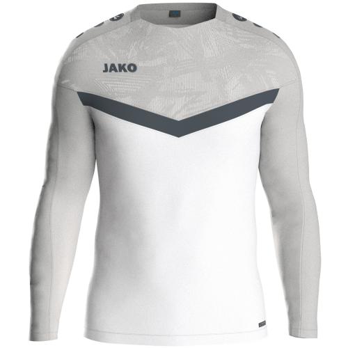 Jako Sweat Iconic - weiss/soft grey/anthra light (Grösse: L) von Jako