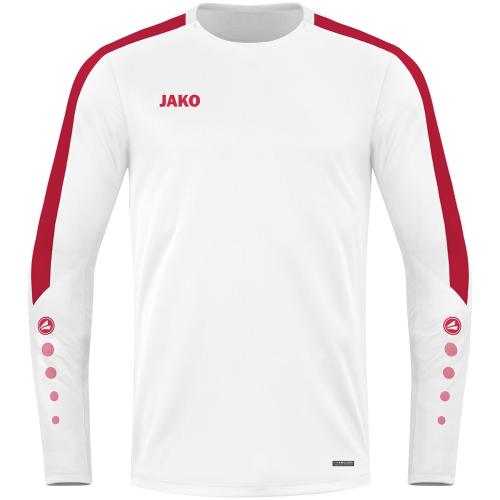 Jako Sweat Power - weiß/rot (Grösse: XL) von Jako