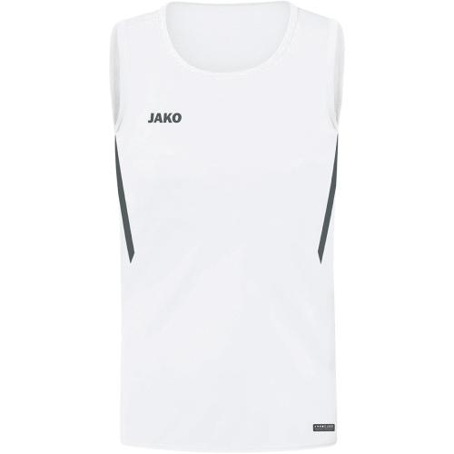 Jako Tanktop Challenge - weiß/anthra light (Grösse: 34) von Jako