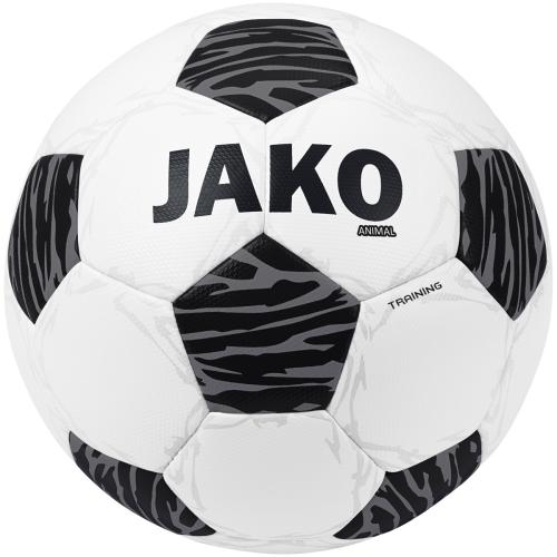 Jako Trainingsball Animal - weiss/schwarz/steingrau (Grösse: 5) von Jako