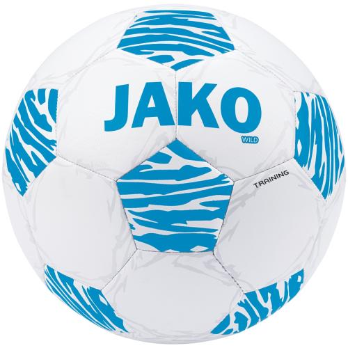 Jako Trainingsball Wild - weiss/blau (Grösse: 3) von Jako