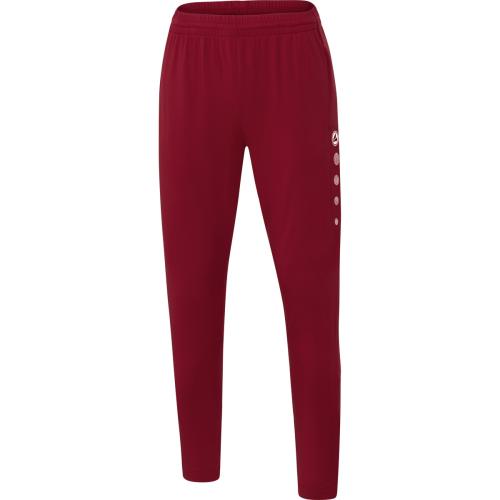 Jako Trainingshose Premium Damen - weinrot (Grösse: 38) von Jako