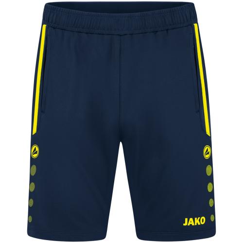 Jako Trainingsshort Allround - marine/neongelb (Grösse: 40) von Jako