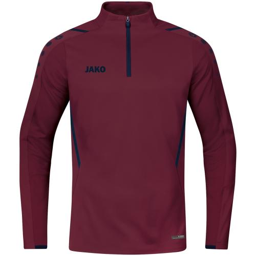 Jako Ziptop Challenge - maroon/marine (Grösse: 3XL) von Jako