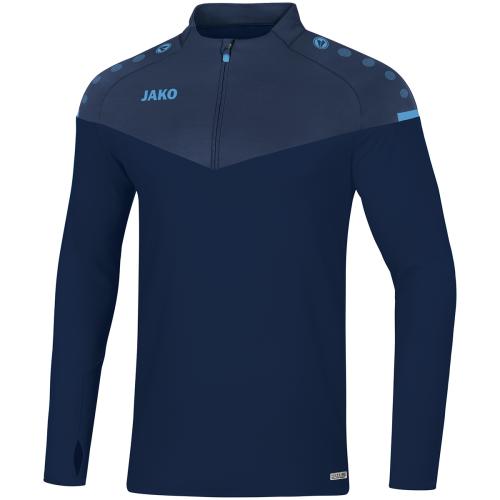 Jako Ziptop Champ 2.0 - marine/darkblue/skyblue (Grösse: S) von Jako