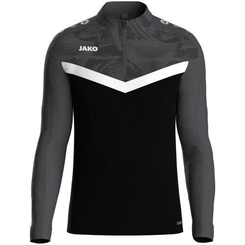 Jako Ziptop Iconic - schwarz/anthrazit (Grösse: 3XL) von Jako