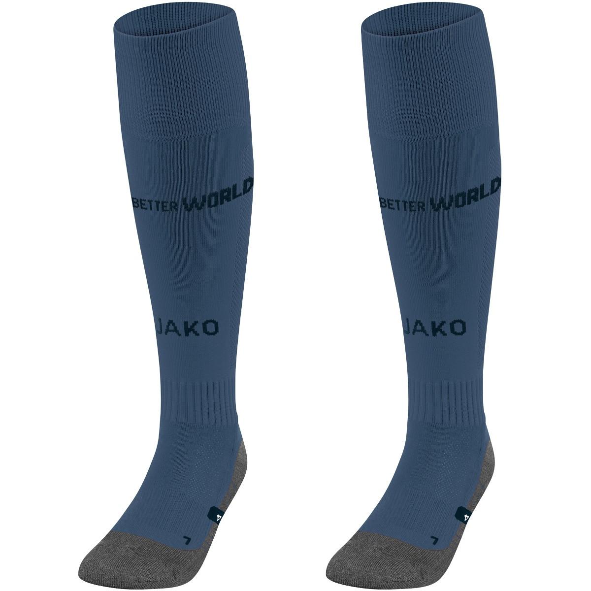 Jako - socken world, für Herren, Stahlblau, Größe 35-38 von Jako