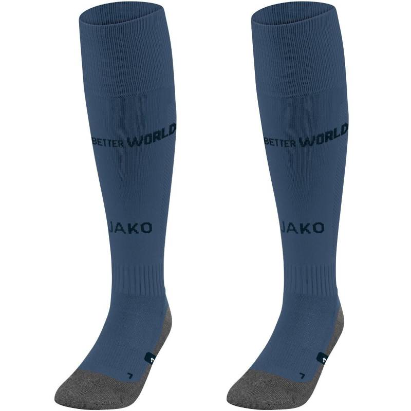 Jako - socken world, für Herren, Stahlblau, Größe 39-42 von Jako