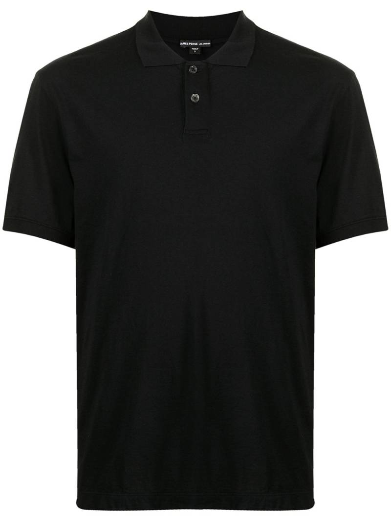 James Perse Lotus polo shirt - Black von James Perse