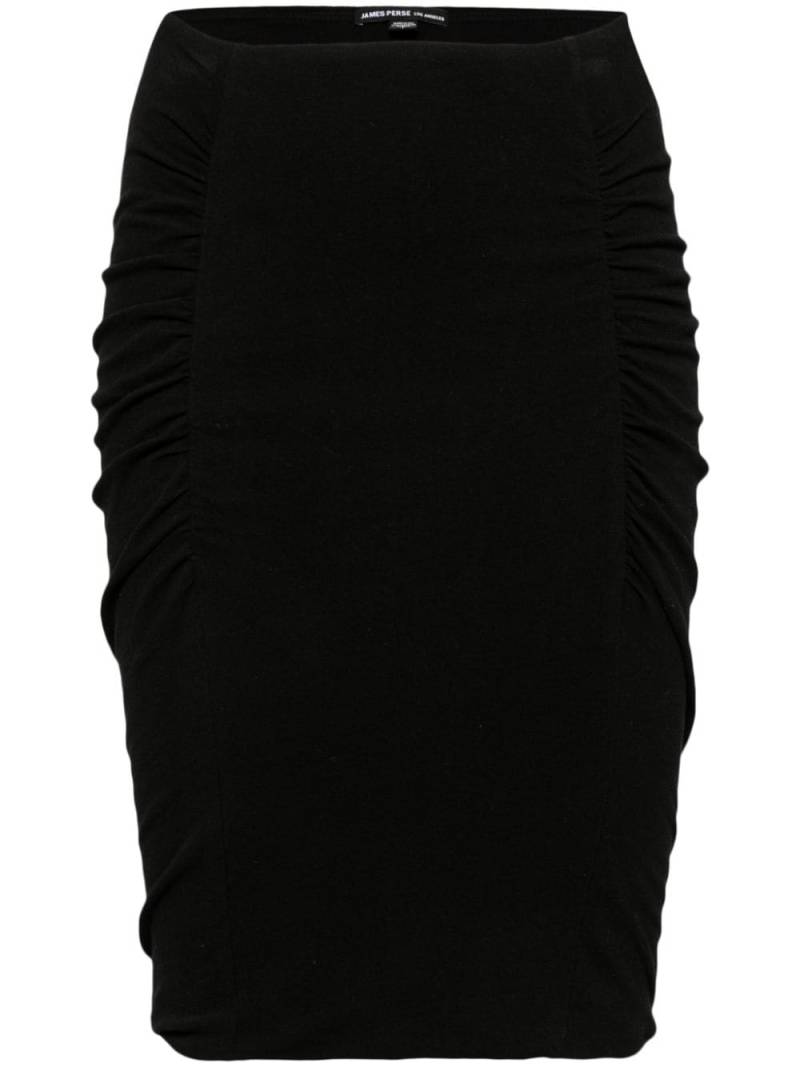 James Perse ruched skirt - Black von James Perse