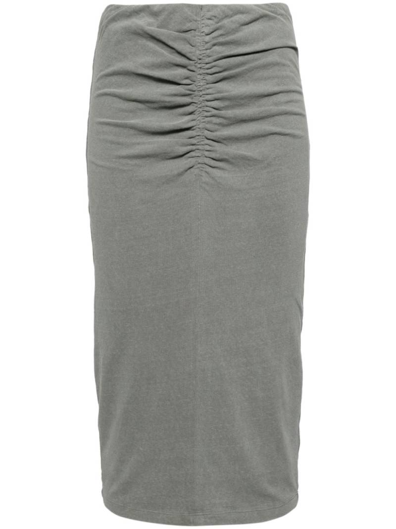 James Perse brushed jersey skirt - Grey von James Perse